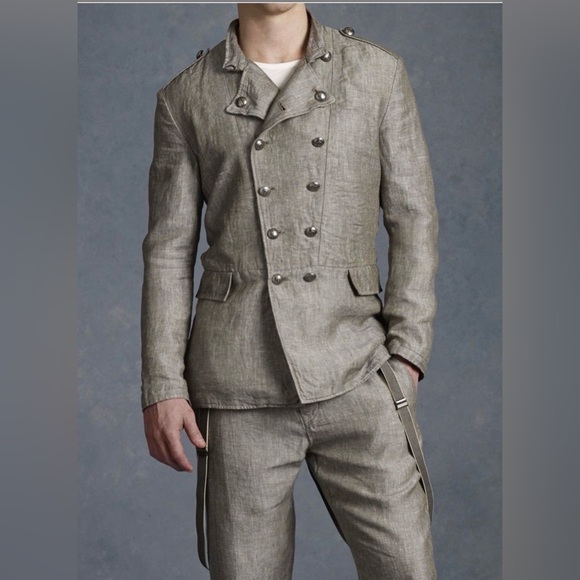 John Varvatos Other - John Varvatos Hendrix Officer Jacket Size medium